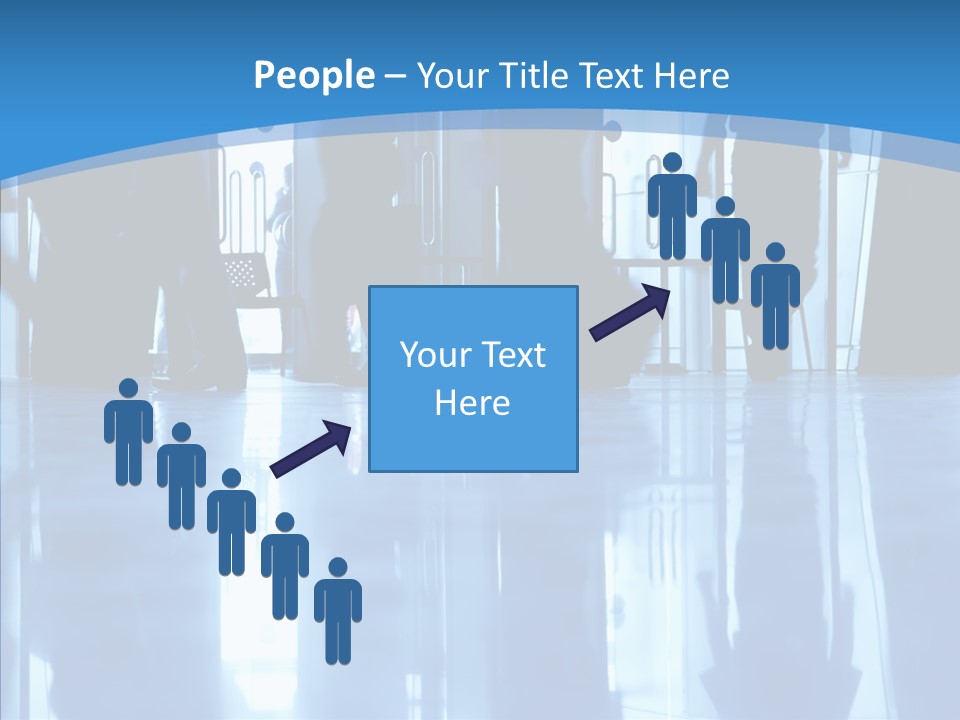 Entrance Tint Business PowerPoint Template