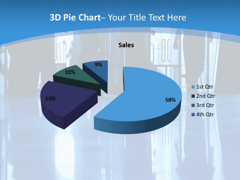 Entrance Tint Business PowerPoint Template