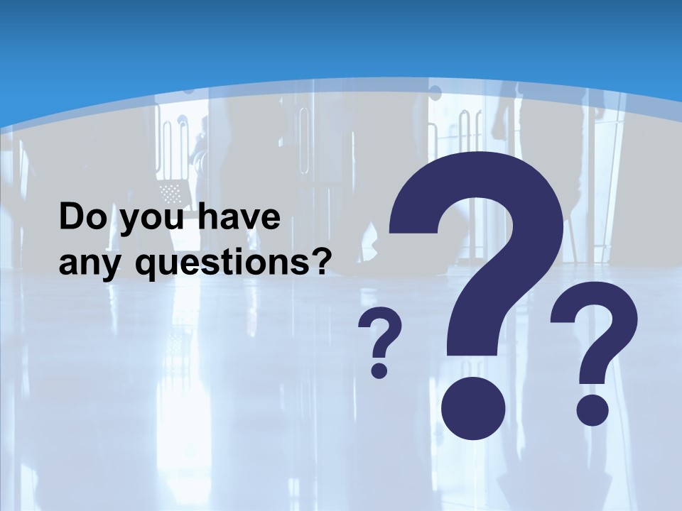 Entrance Tint Business PowerPoint Template