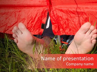 Weekend Leg Camp PowerPoint Template