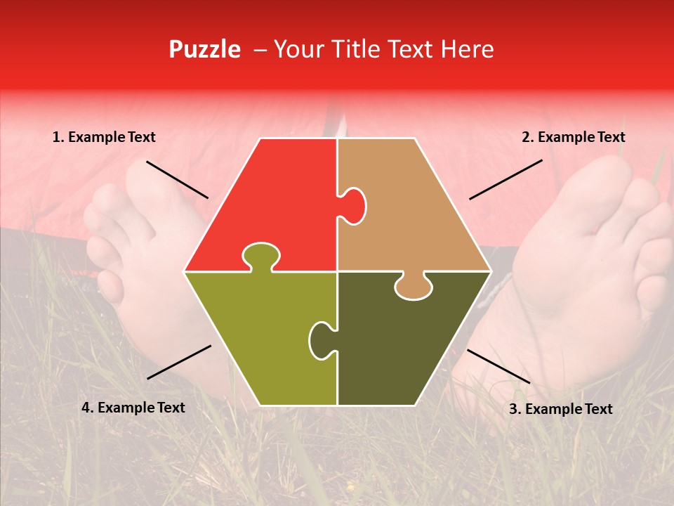 Weekend Leg Camp PowerPoint Template