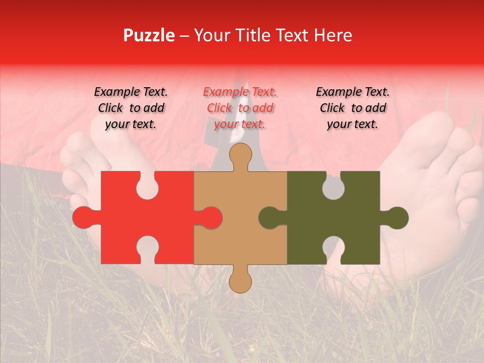 Weekend Leg Camp PowerPoint Template