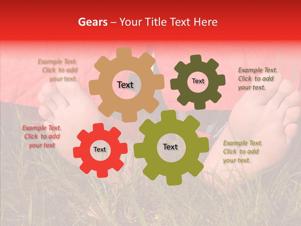 Weekend Leg Camp PowerPoint Template