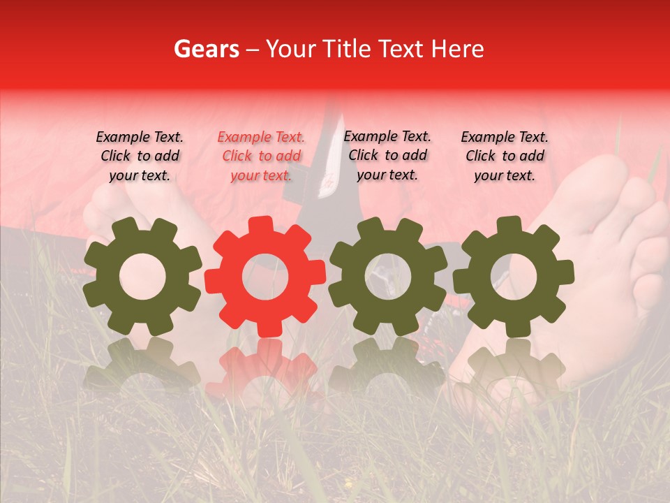 Weekend Leg Camp PowerPoint Template