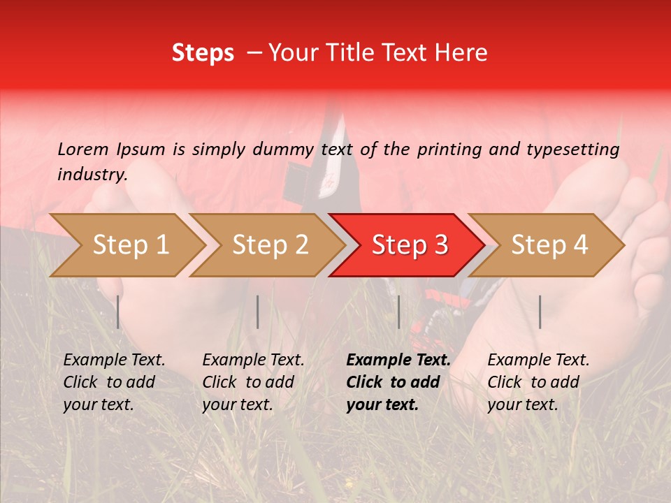 Weekend Leg Camp PowerPoint Template