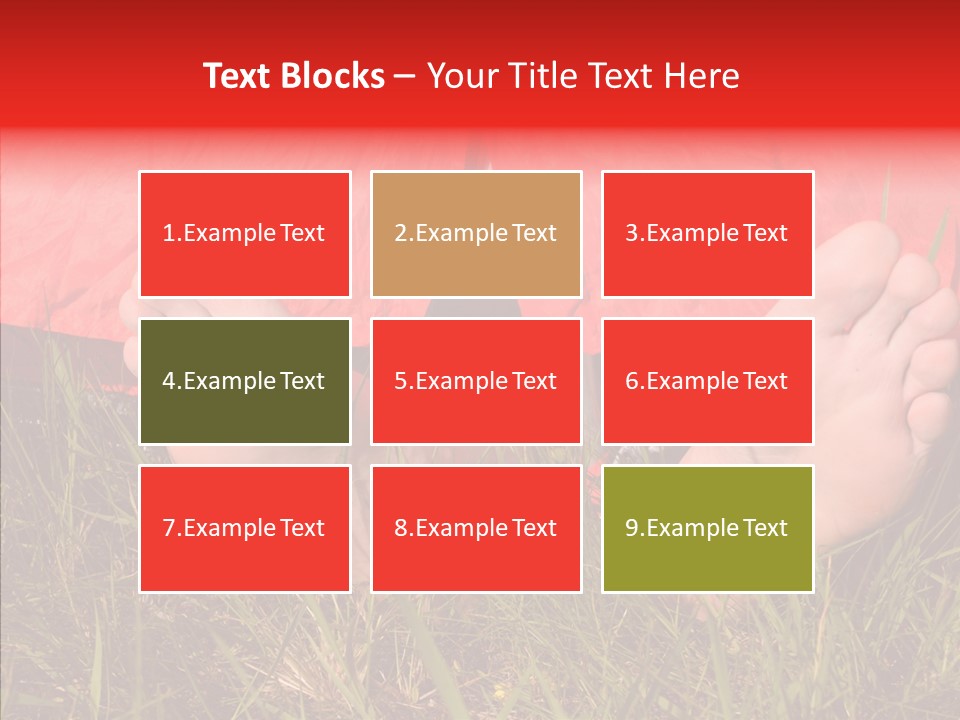 Weekend Leg Camp PowerPoint Template