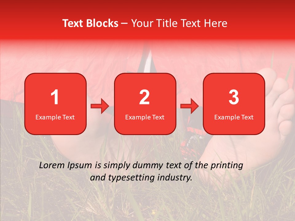 Weekend Leg Camp PowerPoint Template