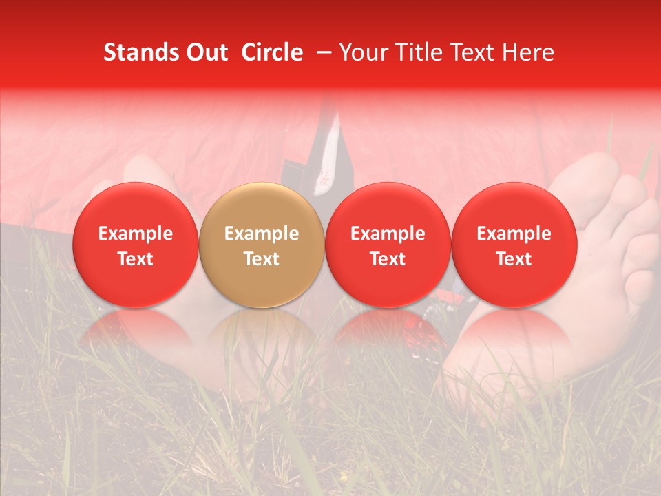 Weekend Leg Camp PowerPoint Template