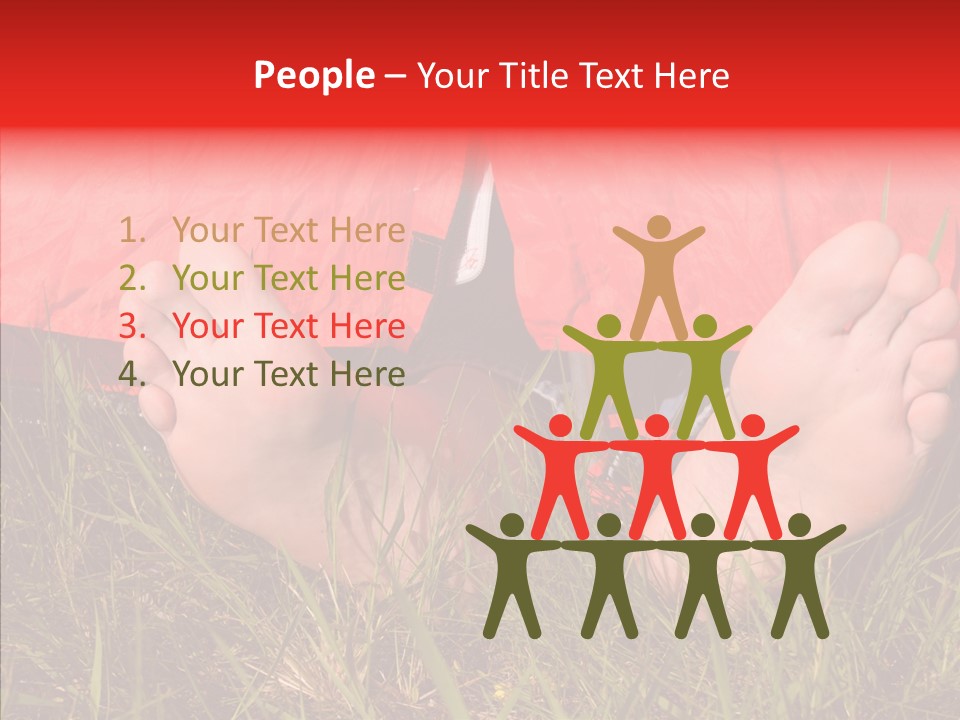 Weekend Leg Camp PowerPoint Template