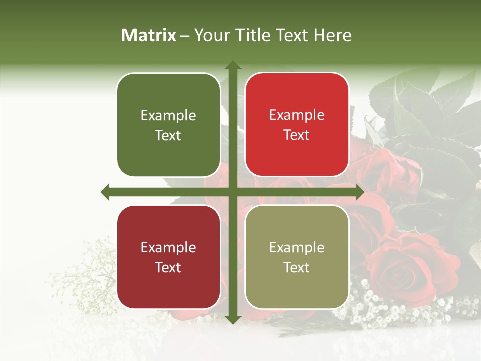 Red White Elegance PowerPoint Template