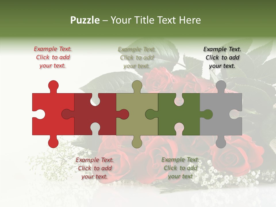 Red White Elegance PowerPoint Template