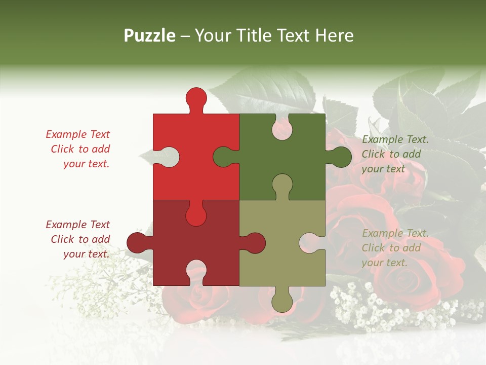 Red White Elegance PowerPoint Template