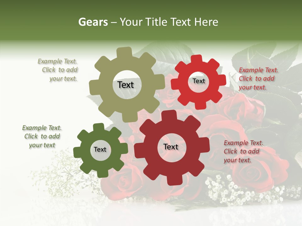 Red White Elegance PowerPoint Template