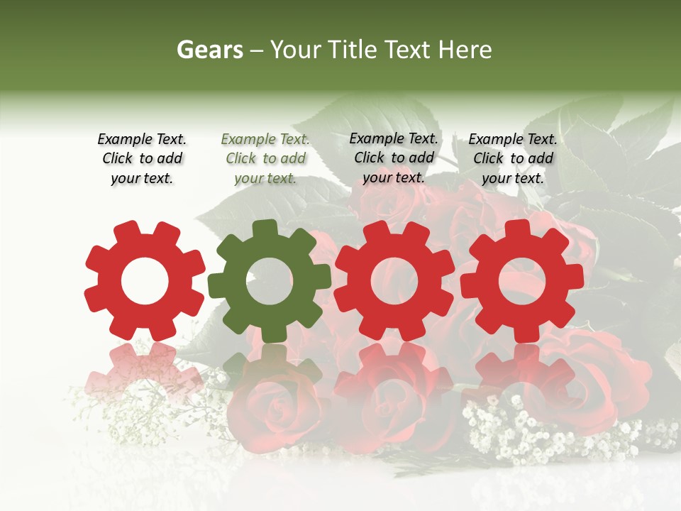 Red White Elegance PowerPoint Template