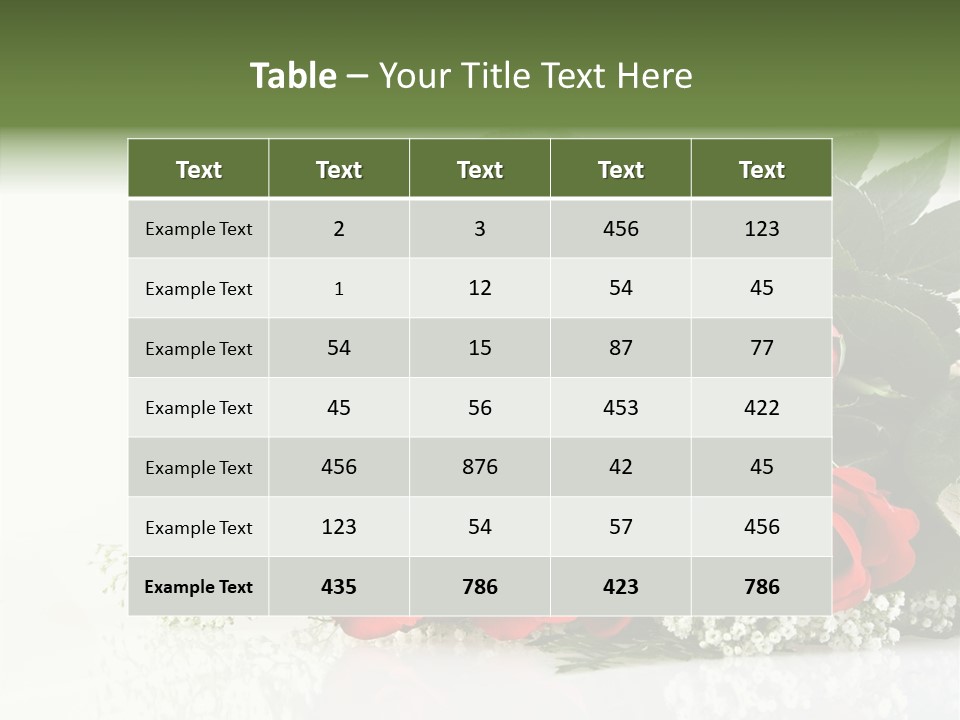 Red White Elegance PowerPoint Template
