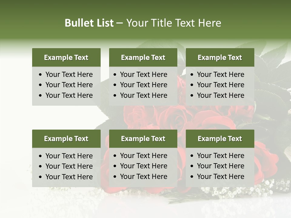 Red White Elegance PowerPoint Template