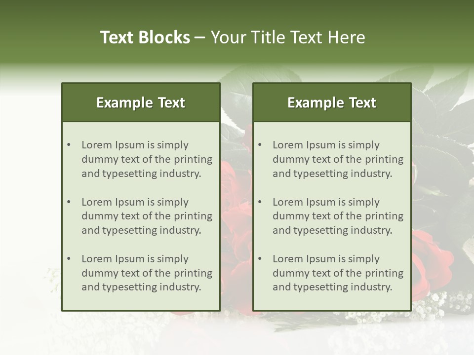 Red White Elegance PowerPoint Template