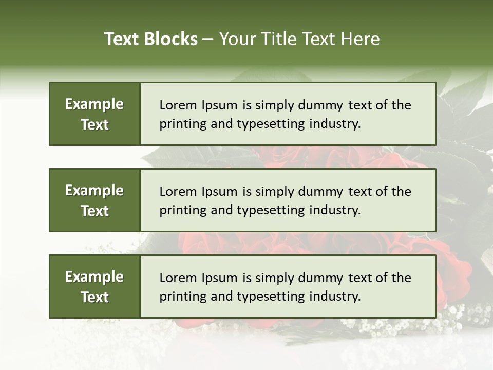 Red White Elegance PowerPoint Template