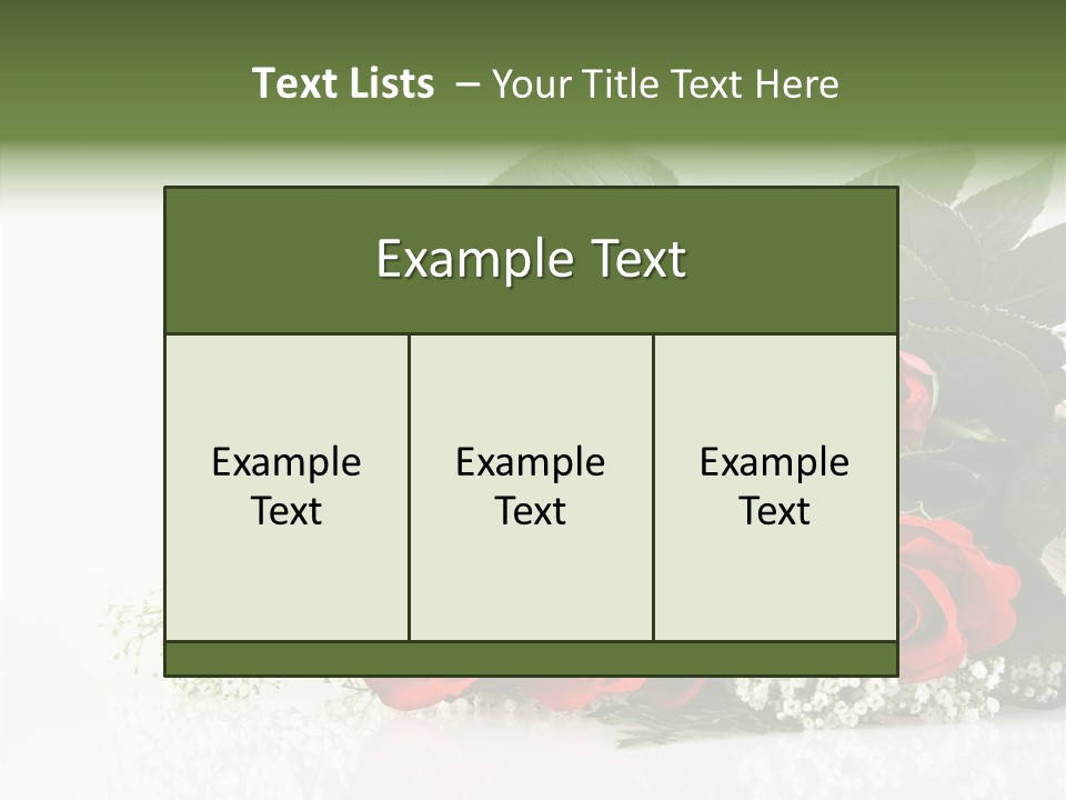 Red White Elegance PowerPoint Template