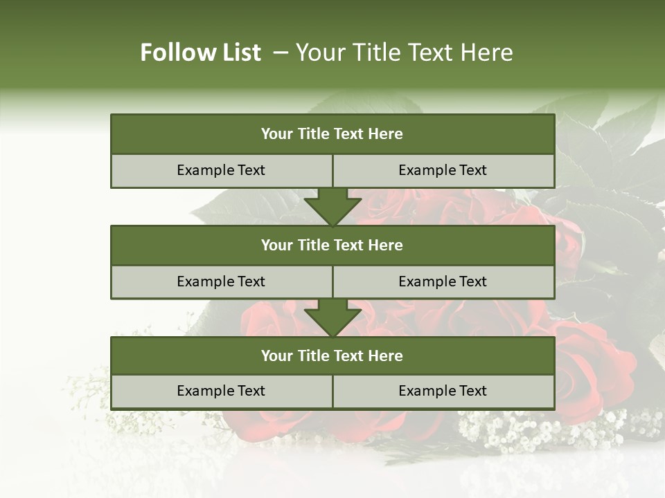 Red White Elegance PowerPoint Template