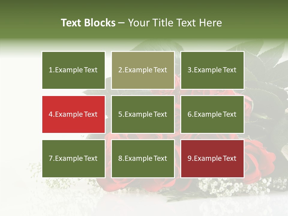 Red White Elegance PowerPoint Template