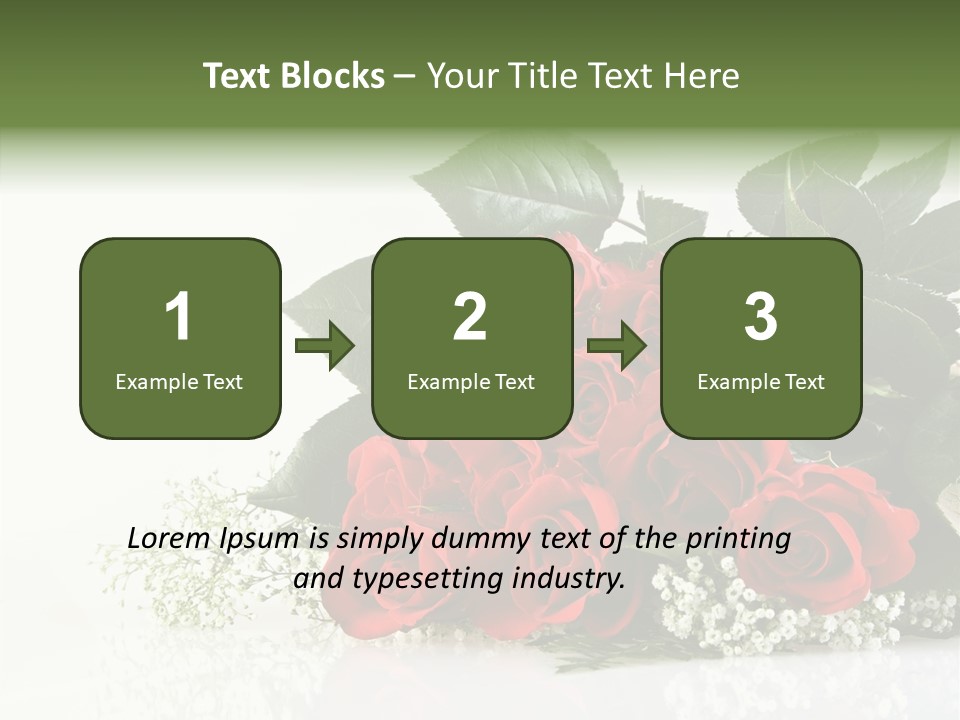 Red White Elegance PowerPoint Template