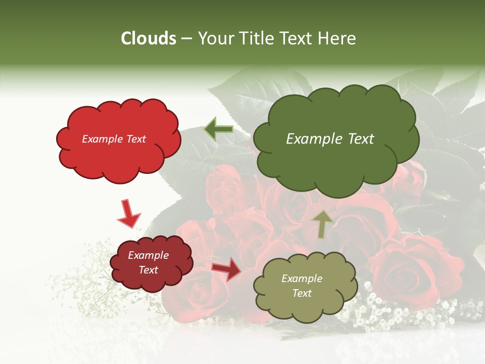 Red White Elegance PowerPoint Template