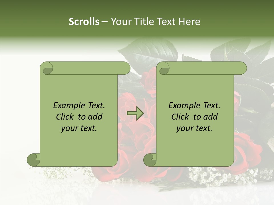 Red White Elegance PowerPoint Template