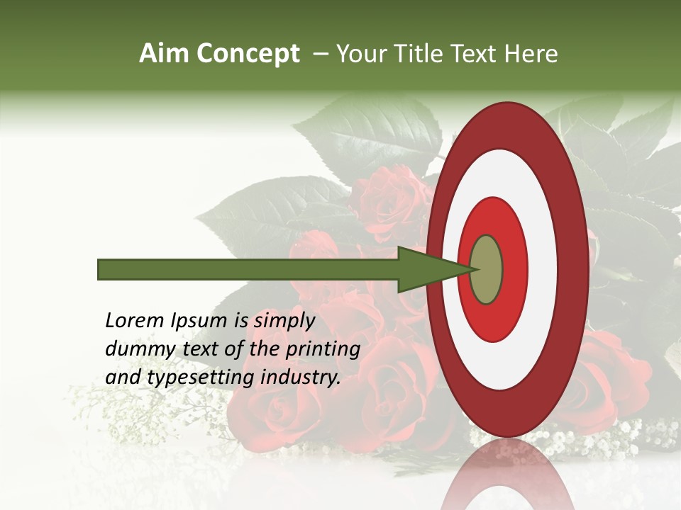 Red White Elegance PowerPoint Template