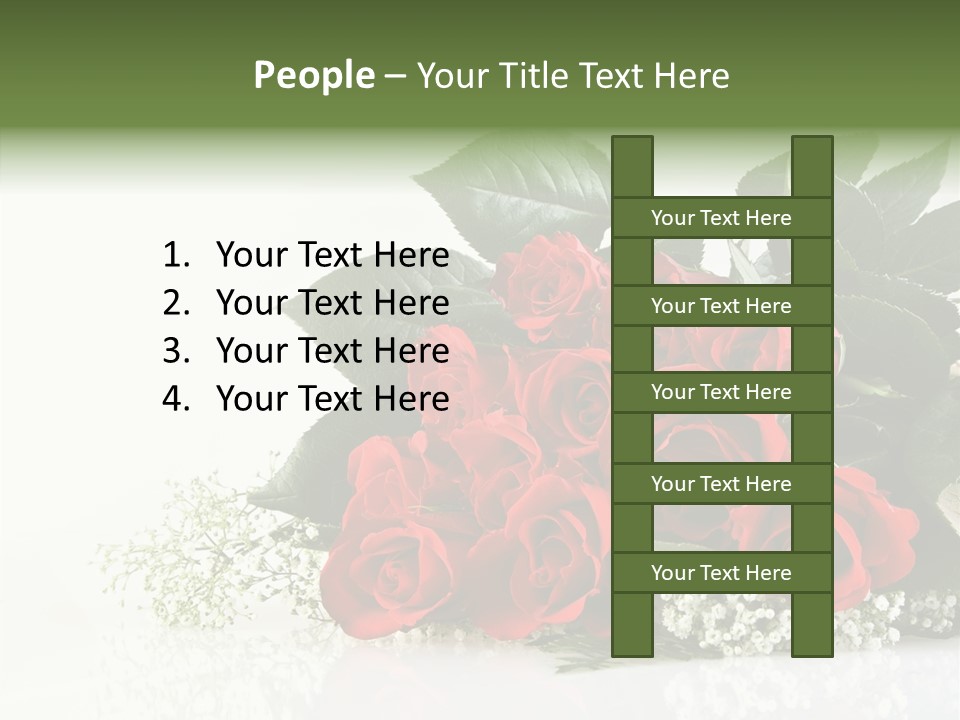 Red White Elegance PowerPoint Template