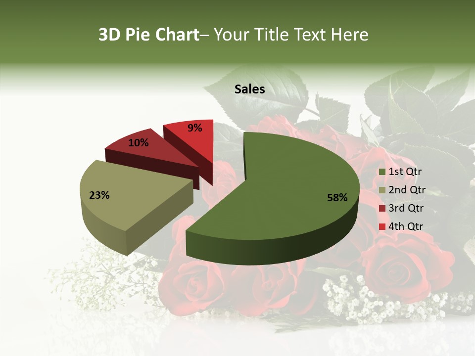 Red White Elegance PowerPoint Template