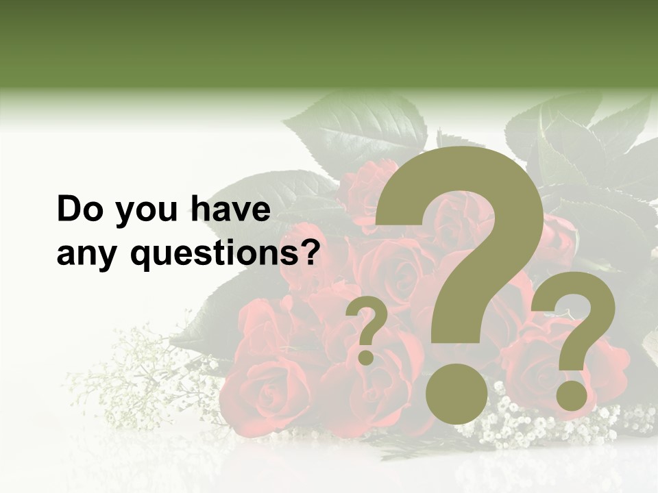 Red White Elegance PowerPoint Template