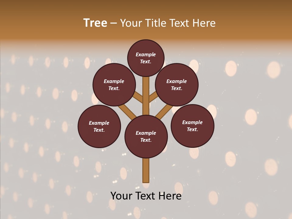 Dark Valley Vineyard PowerPoint Template