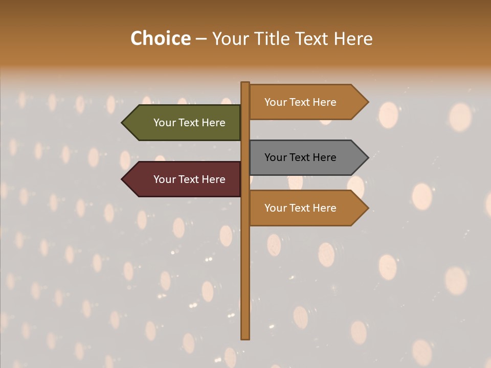 Dark Valley Vineyard PowerPoint Template