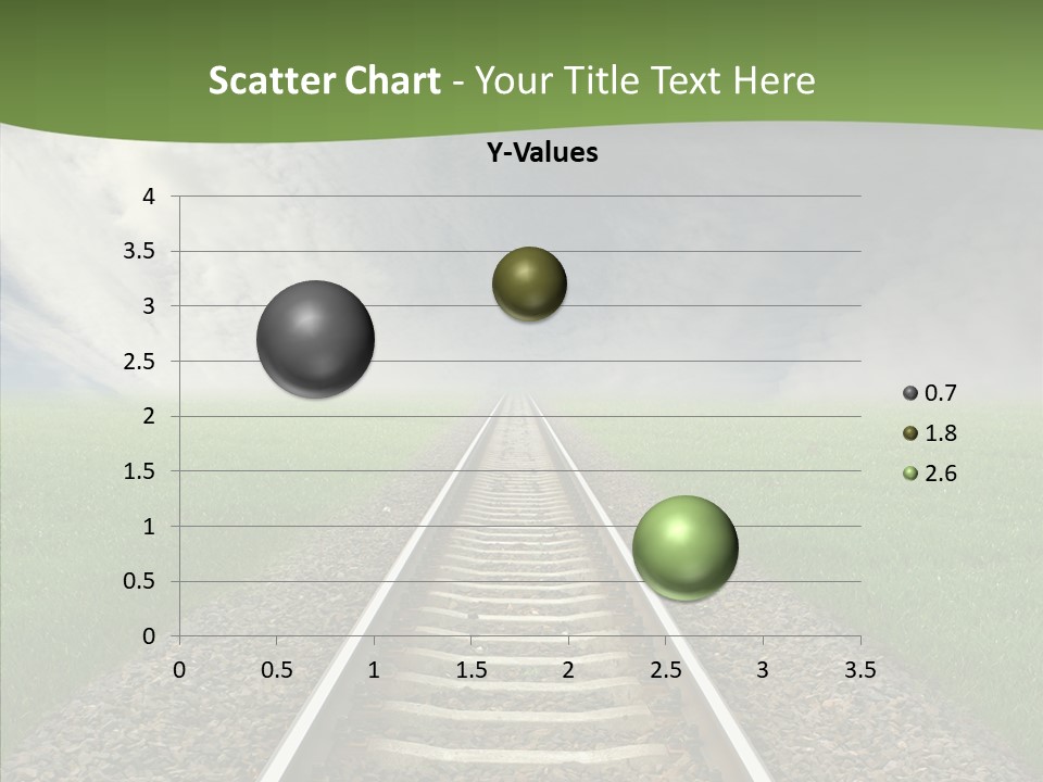 Path Sunset Transport PowerPoint Template