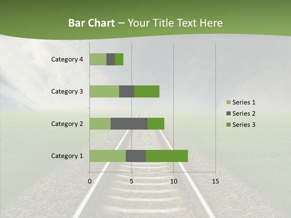 Path Sunset Transport PowerPoint Template