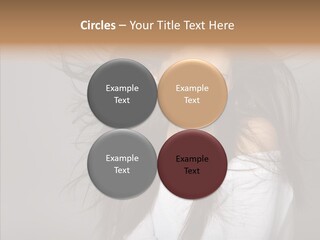 Skincare Model Smile PowerPoint Template