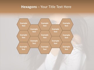 Skincare Model Smile PowerPoint Template