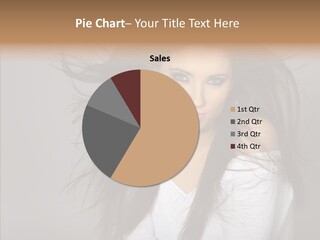 Skincare Model Smile PowerPoint Template