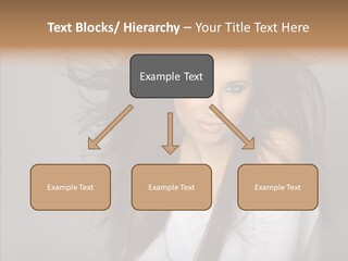 Skincare Model Smile PowerPoint Template