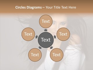 Skincare Model Smile PowerPoint Template