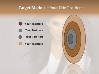 Skincare Model Smile PowerPoint Template