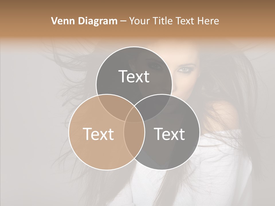 Skincare Model Smile PowerPoint Template