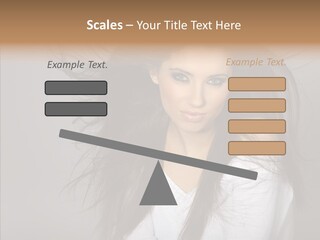 Skincare Model Smile PowerPoint Template