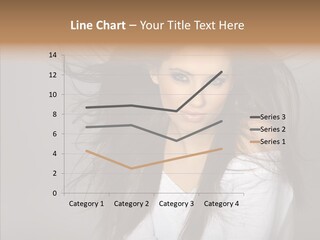 Skincare Model Smile PowerPoint Template