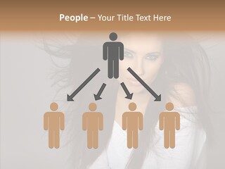 Skincare Model Smile PowerPoint Template