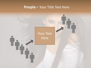 Skincare Model Smile PowerPoint Template
