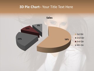 Skincare Model Smile PowerPoint Template