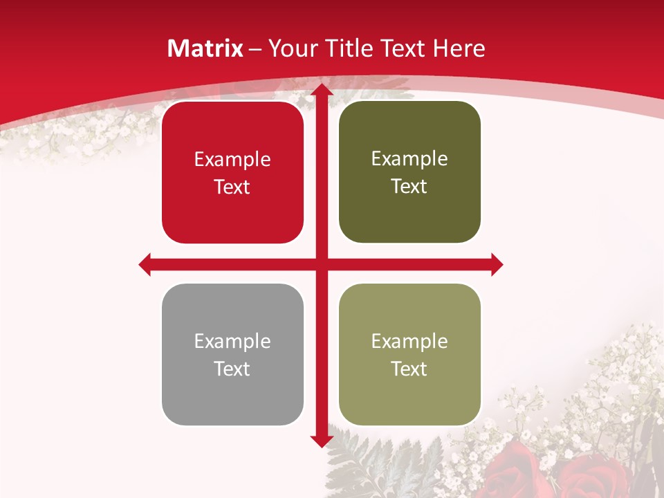 Rosebud Day Bloom PowerPoint Template