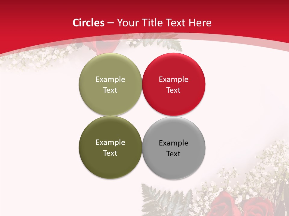 Rosebud Day Bloom PowerPoint Template